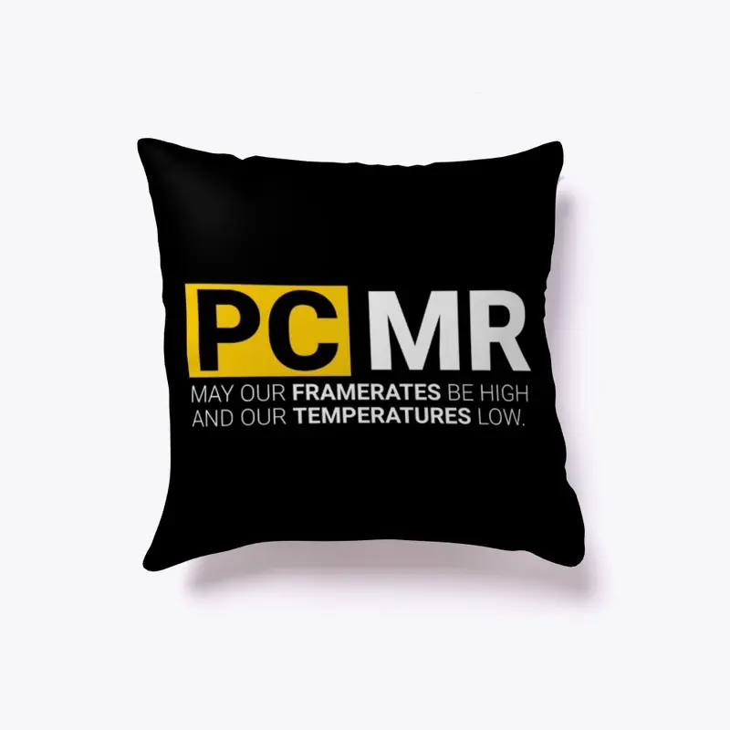 PCMR pillow